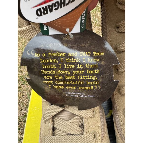 Original SWAT Classic 9” Side Zip Boots-NIB-Size 6.5 - Picture 5 of 14
